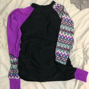 Swim rash top